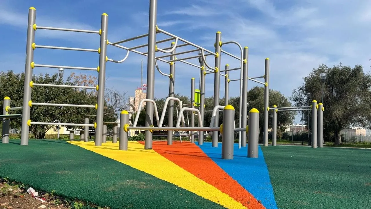 Parco Princigalli, area fitness - Bari